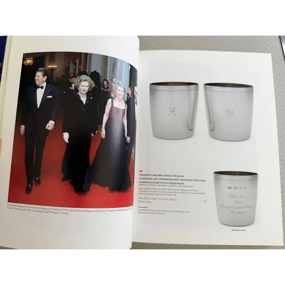 Christie's The Private Collection of President & Mrs. Ronald Reagan Catalog 2016